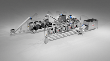 RoboFactory 400 kg Salty & 500 kg Caramel Popcorn