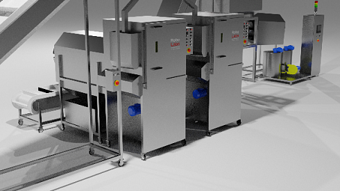 RoboFactory 200 kg/h Salty/Cheese/Spicy Popcorn