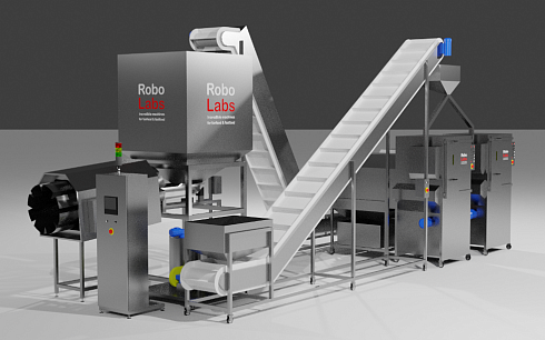 RoboFactory 200 kg/h Salty/Cheese/Spicy Popcorn