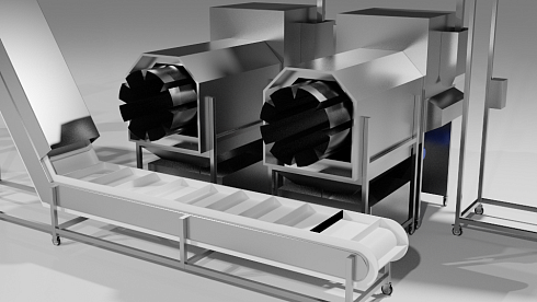 RoboFactory 200 kg/h Salty/Cheese/Spicy Popcorn