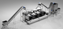 RoboFactoy 400 kg Salty/Cheese/Spicy Popcorn 