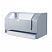 Bulk Popcorn Floor Display Warmer, two compartments, with a lighting