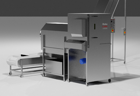 RoboFactory 100 kg/h Salty/Cheese/Spicy Popcorn for 2 floor premises