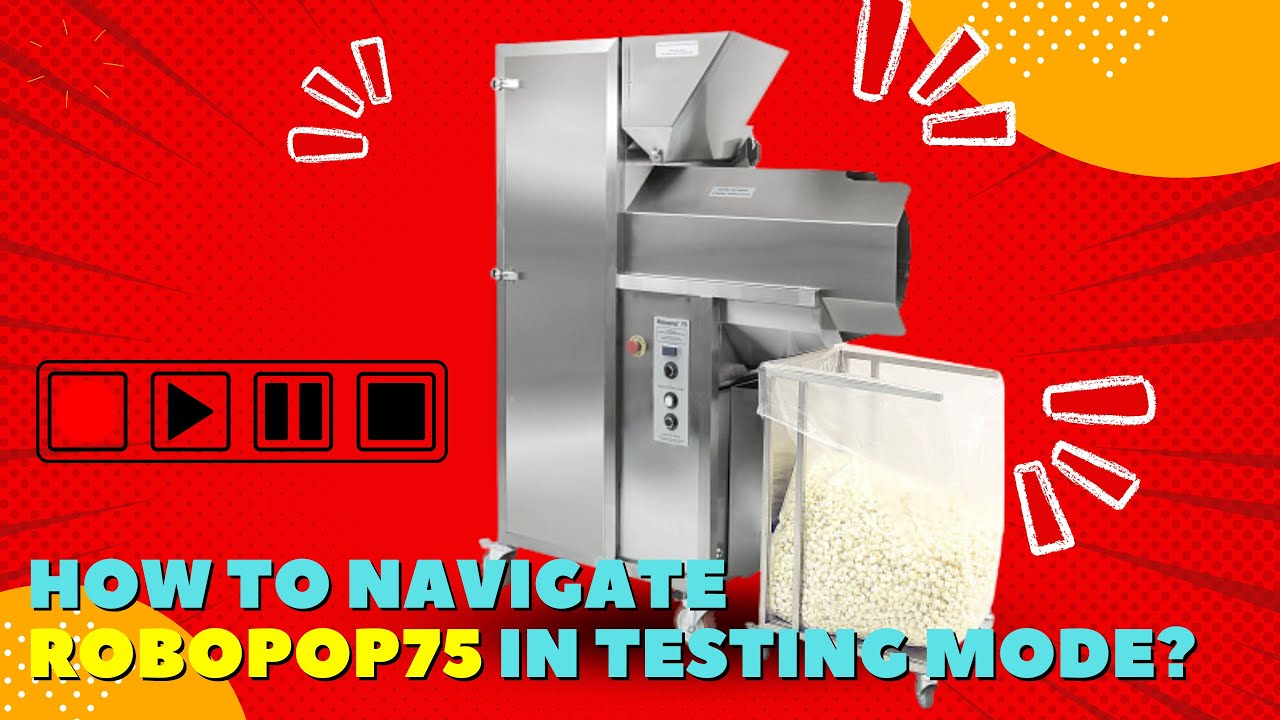 How to navigate Robopop75 in testing mode? How to navigate Robopop75 in testing mode?