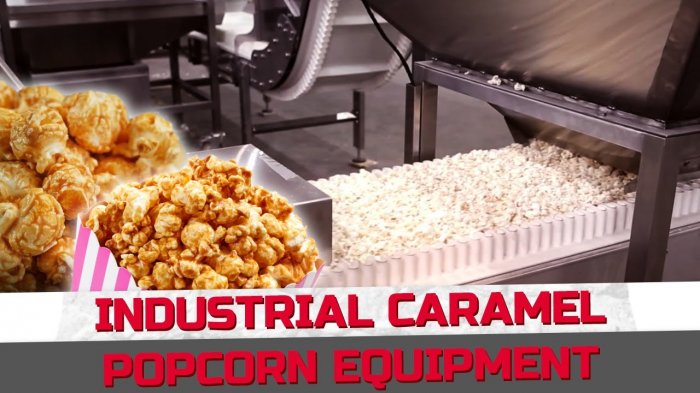 RobopopFactory -Industrial Caramel Popcorn Equipment