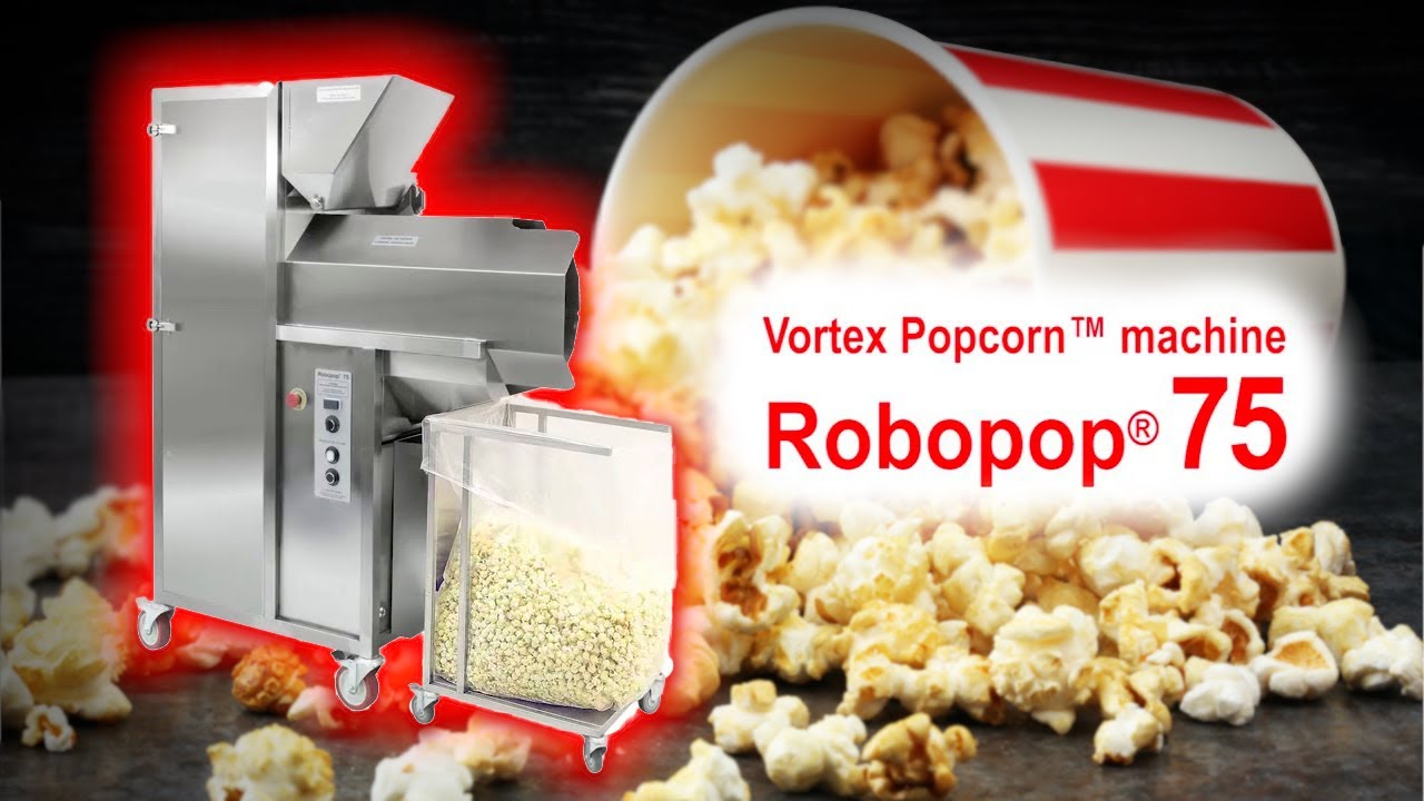 Vortex Popcorn™ machine Robopop® 75 Vortex Popcorn™ machine Robopop® 75