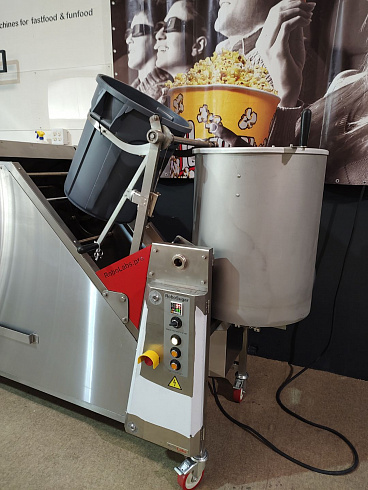caramelizer popcorn, Popcorn machine, Vegan Popcorn, Vortex Popcorn, industrial popcorn, caramelizer robo sugar, RoboSugar twin Auto 20, caramelizer robo sugar twin auto 20