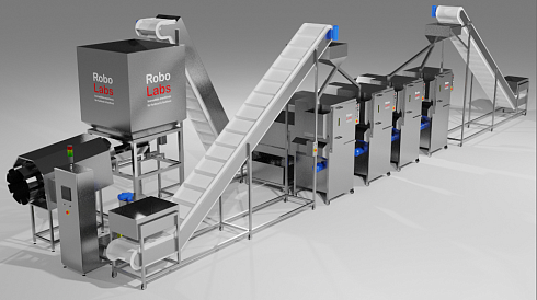 RoboFactoy 400 kg Salty/Cheese/Spicy Popcorn 