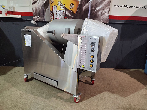 caramelizer popcorn, Popcorn machine, Vegan Popcorn, Vortex Popcorn, industrial popcorn, caramelizer robo sugar, RoboSugar Auto 10, caramelizer robo sugar 10