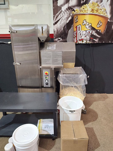 caramelizer popcorn, Popcorn machine, Vegan Popcorn, Vortex Popcorn, industrial popcorn, caramelizer robo sugar, RoboSugar Auto 10, caramelizer robo sugar 10