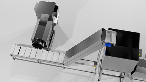RoboFactory 100 kg/h Salty/Cheese/Spicy Popcorn