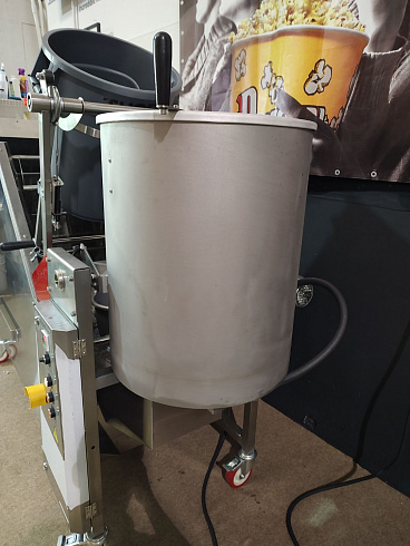 caramelizer popcorn, Popcorn machine, Vegan Popcorn, Vortex Popcorn, industrial popcorn, caramelizer robo sugar, RoboSugar twin Auto 20, caramelizer robo sugar twin auto 20