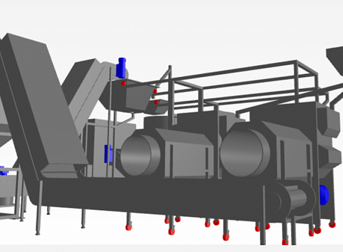 RoboFactory 200 kg Salty & 300 kg Caramel Popcorn