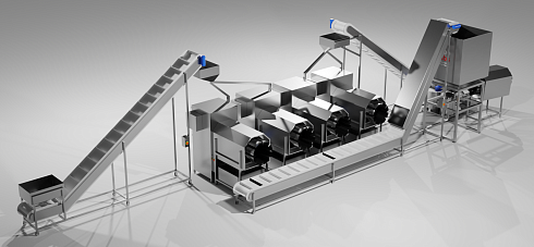 RoboFactoy 400 kg Salty/Cheese/Spicy Popcorn 