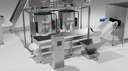 RoboFactory 200 kg/h Caramel Popcorn