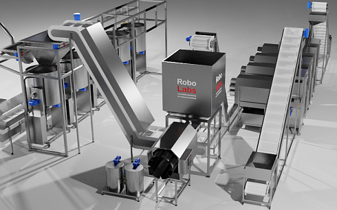 RoboFactory 400 kg Salty & 500 kg Caramel Popcorn