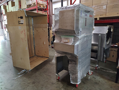 Popcorn machine, Popcorn machine Robopop 220, Vortex Popcorn, Vegan Popcorn, caramelizer popcorn, industrial popcorn