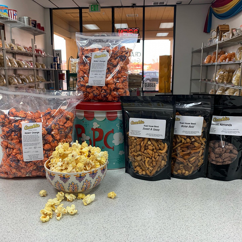 Cracklin Gourmet Popcorn, Boise, ID 