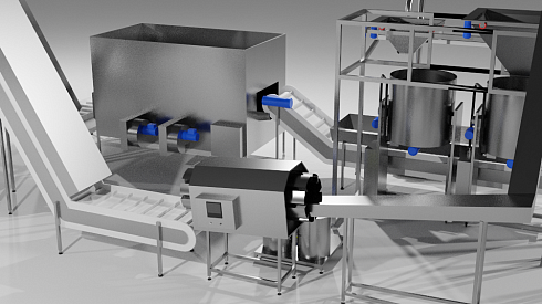 RoboFactory 200 kg Salty & 200 kg Caramel Popcorn