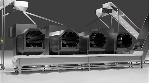 RoboFactoy 400 kg Salty/Cheese/Spicy Popcorn 