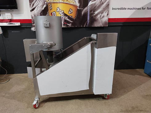 caramelizer popcorn, Popcorn machine, Vegan Popcorn, Vortex Popcorn, industrial popcorn, caramelizer robo sugar, RoboSugar semiauto 10, caramelizer robo sugar 10 semiauto