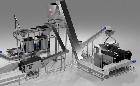 RoboFactory 200 kg Salty & 200 kg Caramel Popcorn