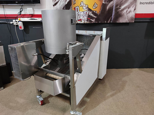 caramelizer popcorn, Popcorn machine, Vegan Popcorn, Vortex Popcorn, industrial popcorn, caramelizer robo sugar, RoboSugar semiauto 10, caramelizer robo sugar 10 semiauto