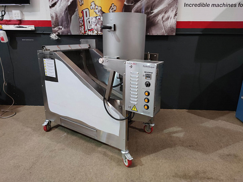 caramelizer popcorn, Popcorn machine, Vegan Popcorn, Vortex Popcorn, industrial popcorn, caramelizer robo sugar, RoboSugar semiauto 10, caramelizer robo sugar 10 semiauto