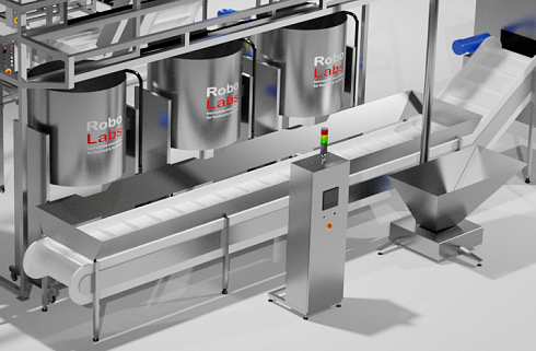 RoboFactory 200 kg Salty & 300 kg Caramel Popcorn