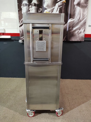 Popcorn machine, Popcorn machine Robopop 60, Vortex Popcorn, Vegan Popcorn, caramelizer popcorn, industrial popcorn