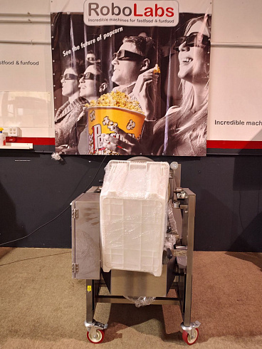 caramelizer popcorn, Popcorn machine, Vegan Popcorn, Vortex Popcorn, industrial popcorn, caramelizer robo sugar, RoboSugar Auto 10, caramelizer robo sugar 10