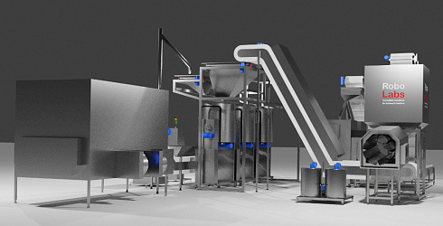 RoboFactory 200 kg Salty & 300 kg Caramel Popcorn