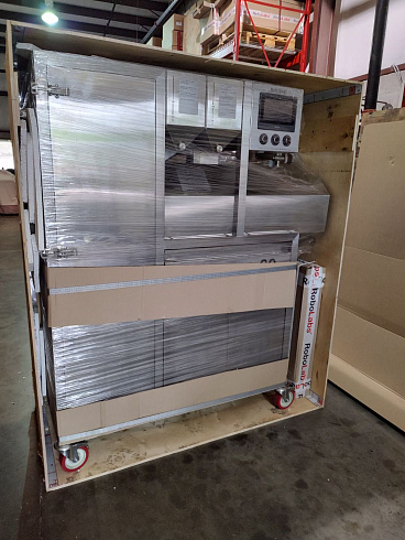 Popcorn machine, Popcorn machine Robopop 60, Vortex Popcorn, Vegan Popcorn, caramelizer popcorn, industrial popcorn