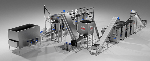 RoboFactory 400 kg Salty & 500 kg Caramel Popcorn