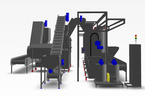 RoboFactory 500 kg/h Caramel Popcorn