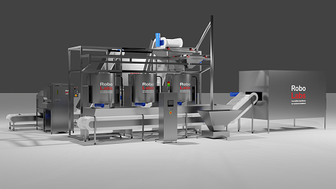 RoboFactory 300 kg/h Caramel Popcorn