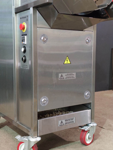 Popcorn machine, Popcorn machine mini Robopop 25, robopop 25, mini robopop, Vortex Popcorn, Vegan Popcorn, caramelizer popcorn, industrial popcorn