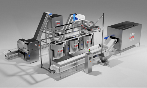 RoboFactory 300 kg/h Caramel Popcorn