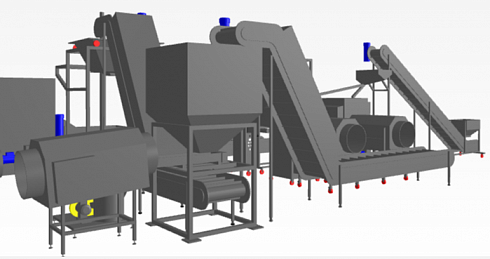 RoboFactory 200 kg Salty & 300 kg Caramel Popcorn