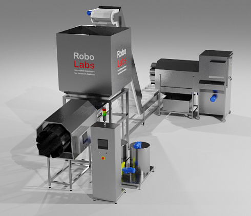 RoboFactory 100 kg/h Salty/Cheese/Spicy Popcorn