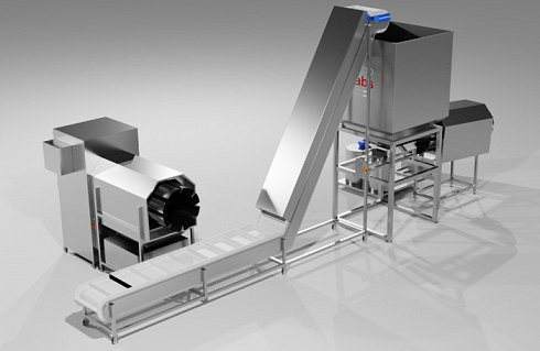 RoboFactory 100 kg/h Salty/Cheese/Spicy Popcorn