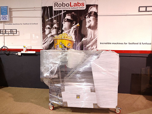 caramelizer popcorn, Popcorn machine, Vegan Popcorn, Vortex Popcorn, industrial popcorn, caramelizer robo sugar, RoboSugar twin Auto 20, caramelizer robo sugar twin auto 20