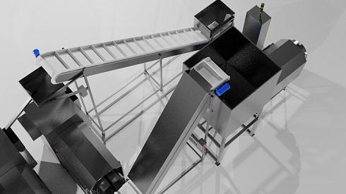 RoboFactoy 400 kg Salty/Cheese/Spicy Popcorn 