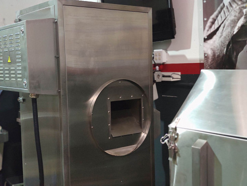 Popcorn machine, Popcorn machine Robopop 220, Vortex Popcorn, Vegan Popcorn, caramelizer popcorn, industrial popcorn
