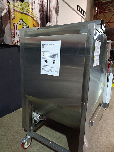 caramelizer popcorn, Popcorn machine, Vegan Popcorn, Vortex Popcorn, industrial popcorn, caramelizer robo sugar, RoboSugar twin Auto 20, caramelizer robo sugar twin auto 20