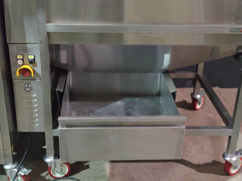 Popcorn machine, Popcorn machine Robopop 220, Vortex Popcorn, Vegan Popcorn, caramelizer popcorn, industrial popcorn