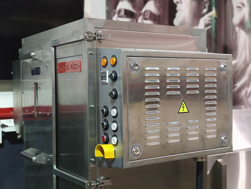 Popcorn machine, Popcorn machine Robopop 220, Vortex Popcorn, Vegan Popcorn, caramelizer popcorn, industrial popcorn
